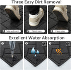Mat Doormat Indoor Washable Dirt Trapper