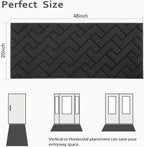 Mat Doormat Indoor Washable Dirt Trapper