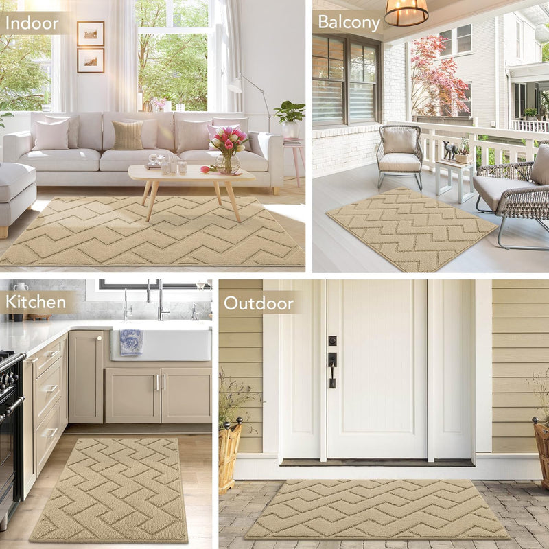 Mat Doormat Indoor Washable Dirt Trapper