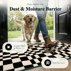 Mat Indoor Doormat Washable Dirt Trapper Non-Slip