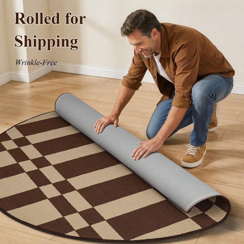Mat Indoor Doormat Washable Dirt Trapper Non-Slip