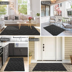 Mat Indoor Doormat Washable Dirt Trapper Non-Slip