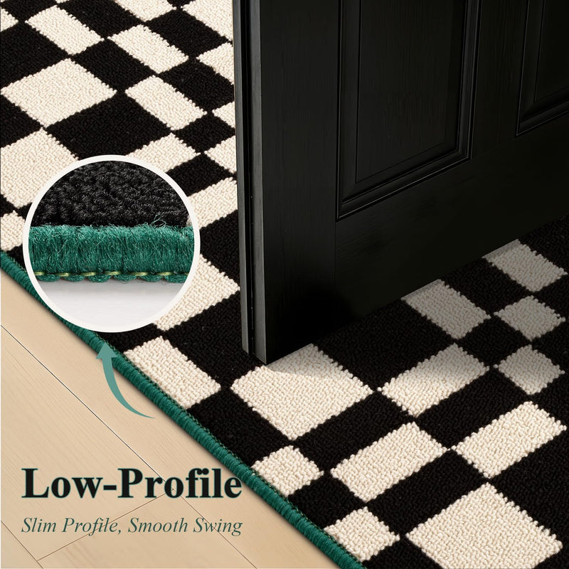 Mat Indoor Doormat Washable Dirt Trapper Non-Slip