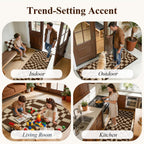 Mat Indoor Doormat Washable Dirt Trapper Non-Slip