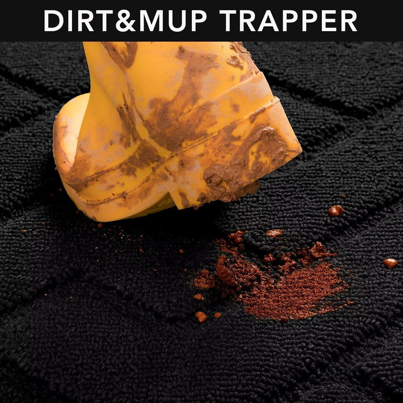 Mat Indoor Doormat Washable Dirt Trapper Non-Slip