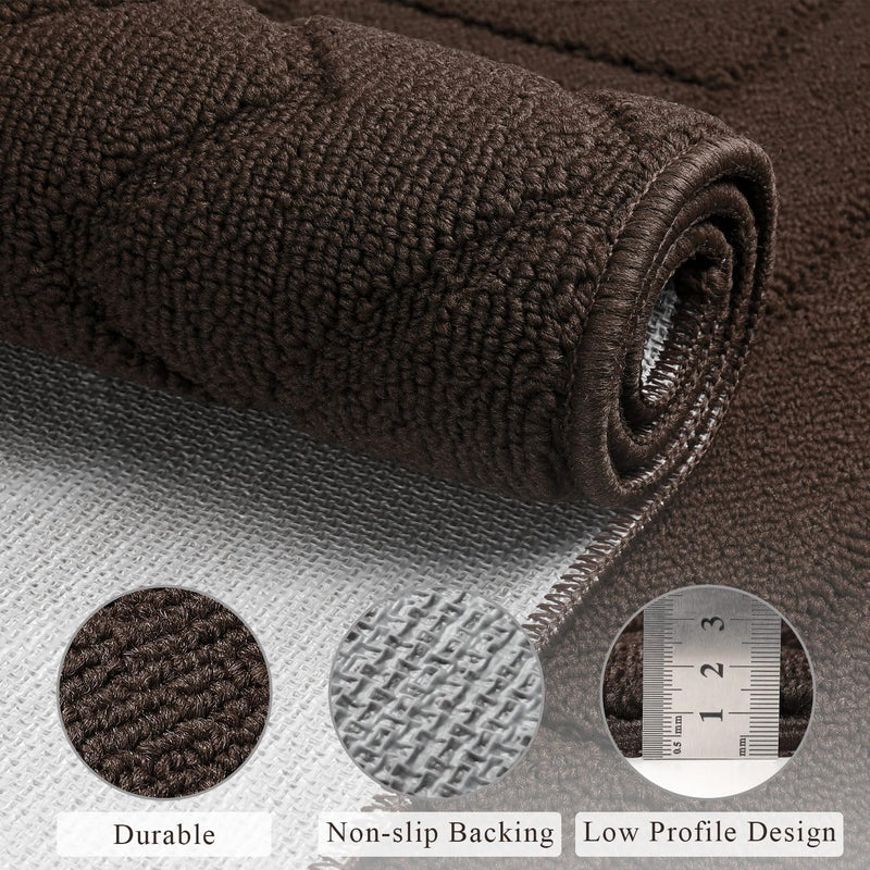 Mat Indoor Doormat Washable Dirt Trapper Non-Slip