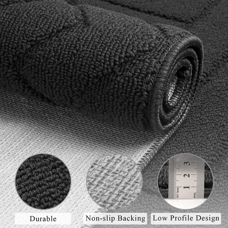 Mat Indoor Doormat Washable Dirt Trapper Non-Slip