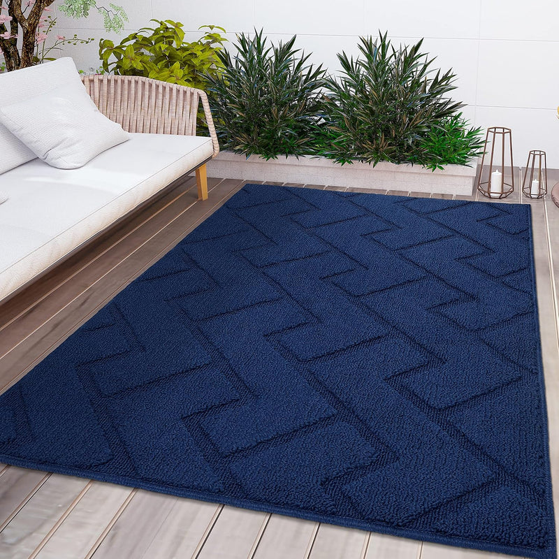 Mat Indoor Doormat Washable Dirt Trapper Non-Slip