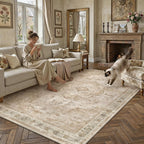 Rugs Living Room Large Washable Rug Vintage