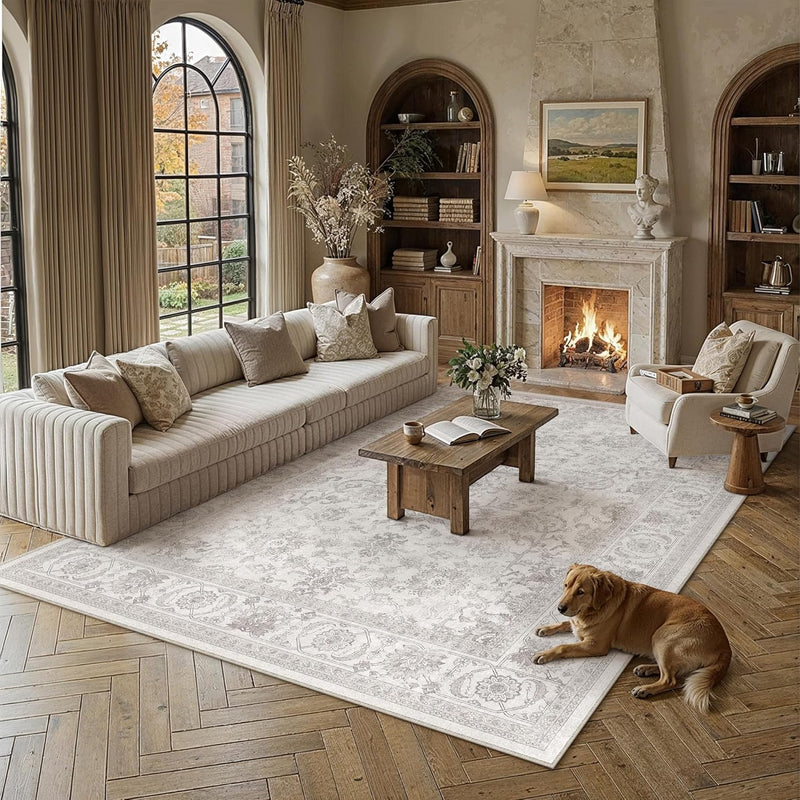 Rugs Living Room Large Washable Rug Vintage