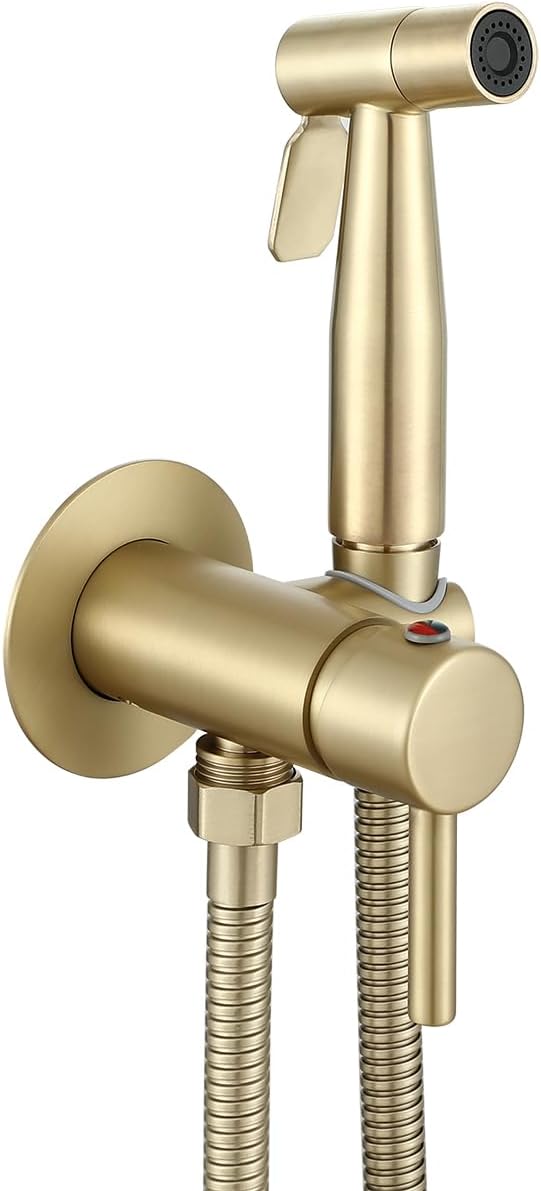 Matte Concealed Bidet Mixer Spray Set for Hot