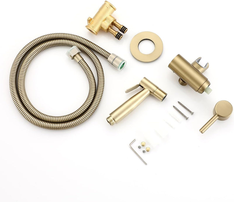 Matte Concealed Bidet Mixer Spray Set for Hot