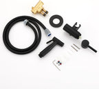 Matte Concealed Bidet Mixer Spray Set for Hot