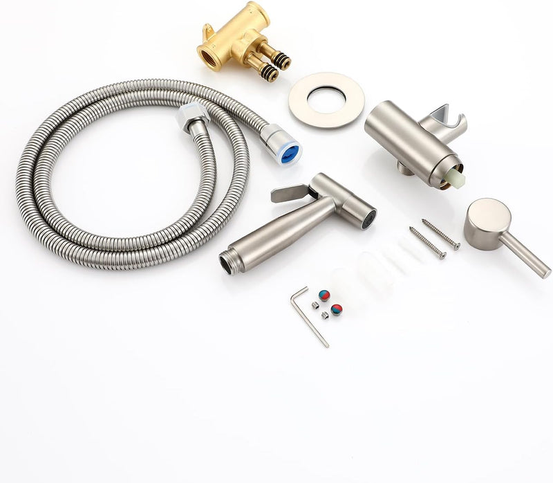 Matte Concealed Bidet Mixer Spray Set for Hot
