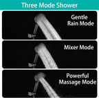 Matte Thermostatic Shower Mixer Combi Anti Scald 38degreesc