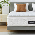 Mattress 10.2in Hybrid Pocket Sprung Medium Firm
