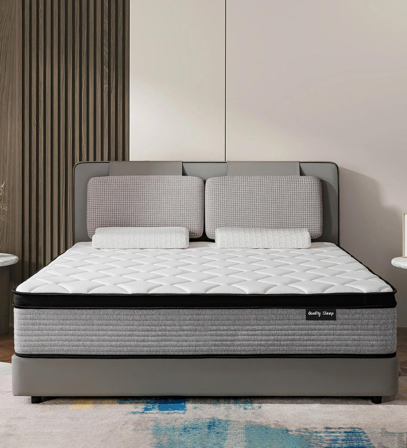 Mattress 10.6 Inch Gel Memory Foam Pocket Sprung