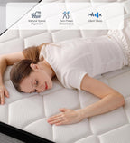 Mattress 10.6 Inch Gel Memory Foam Pocket Sprung