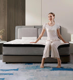 Mattress 10.6 Inch Gel Memory Foam Pocket Sprung