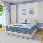 Mattress 10.6 Inch Memory Foam Sprung Hybrid 7-Zone