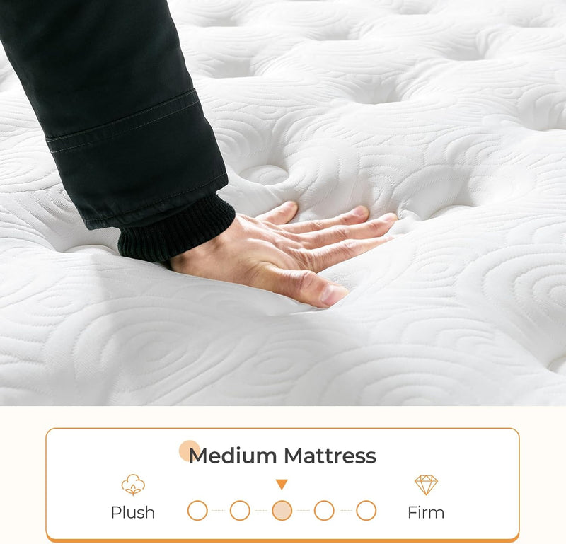 Mattress Pocket Sprung Hybrid Medium
