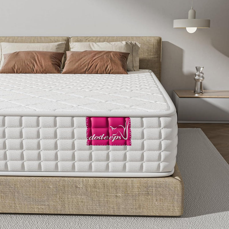 Mattress 10" Extra Thick Memory Foam Pocket Sprung
