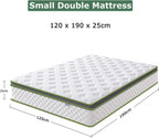 Mattress 10" Hybrid Memory Foam Pocket Sprung