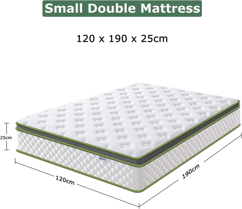 Mattress 10" Hybrid Memory Foam Pocket Sprung