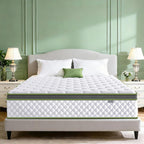 Mattress 10" Hybrid Memory Foam Pocket Sprung Breathable