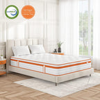 Mattress 10 Inch Gel Memory Foam 7 Zone