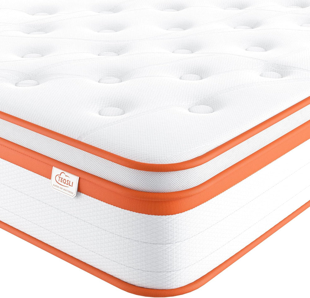 Mattress 10 Inch Gel Memory Foam 7 Zone