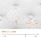 Mattress 10 Inch Memory Foam 7 Zone Support