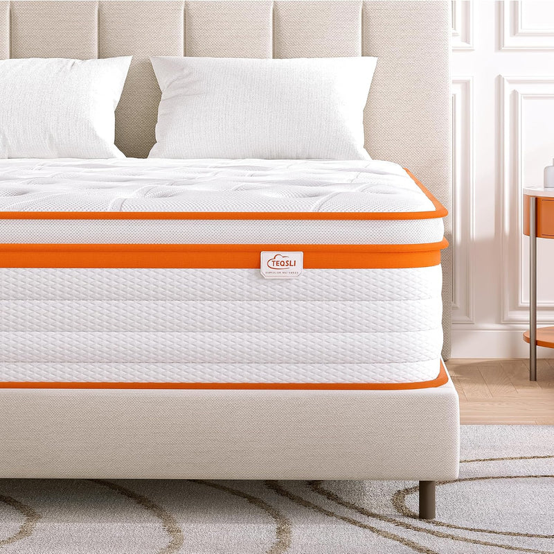 Mattress 10 Inch Memory Foam 7 Zone Support