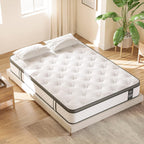 Mattress 10 Inch Gel Memory Foam Pocket Spring