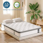 Mattress 10 Inch Gel Memory Foam Pocket Spring