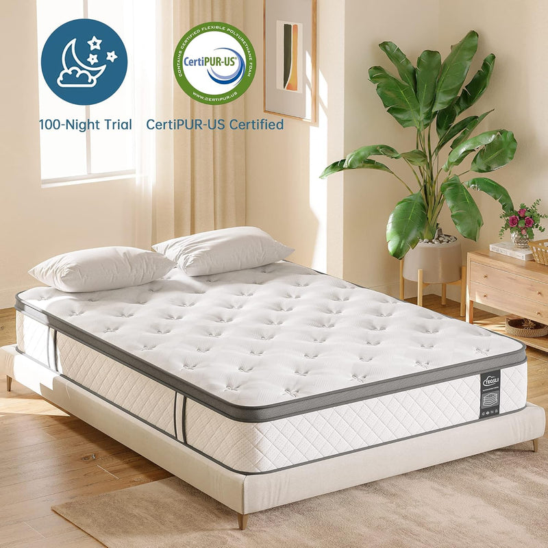 Mattress Hybrid Medium Firm 7 Zone