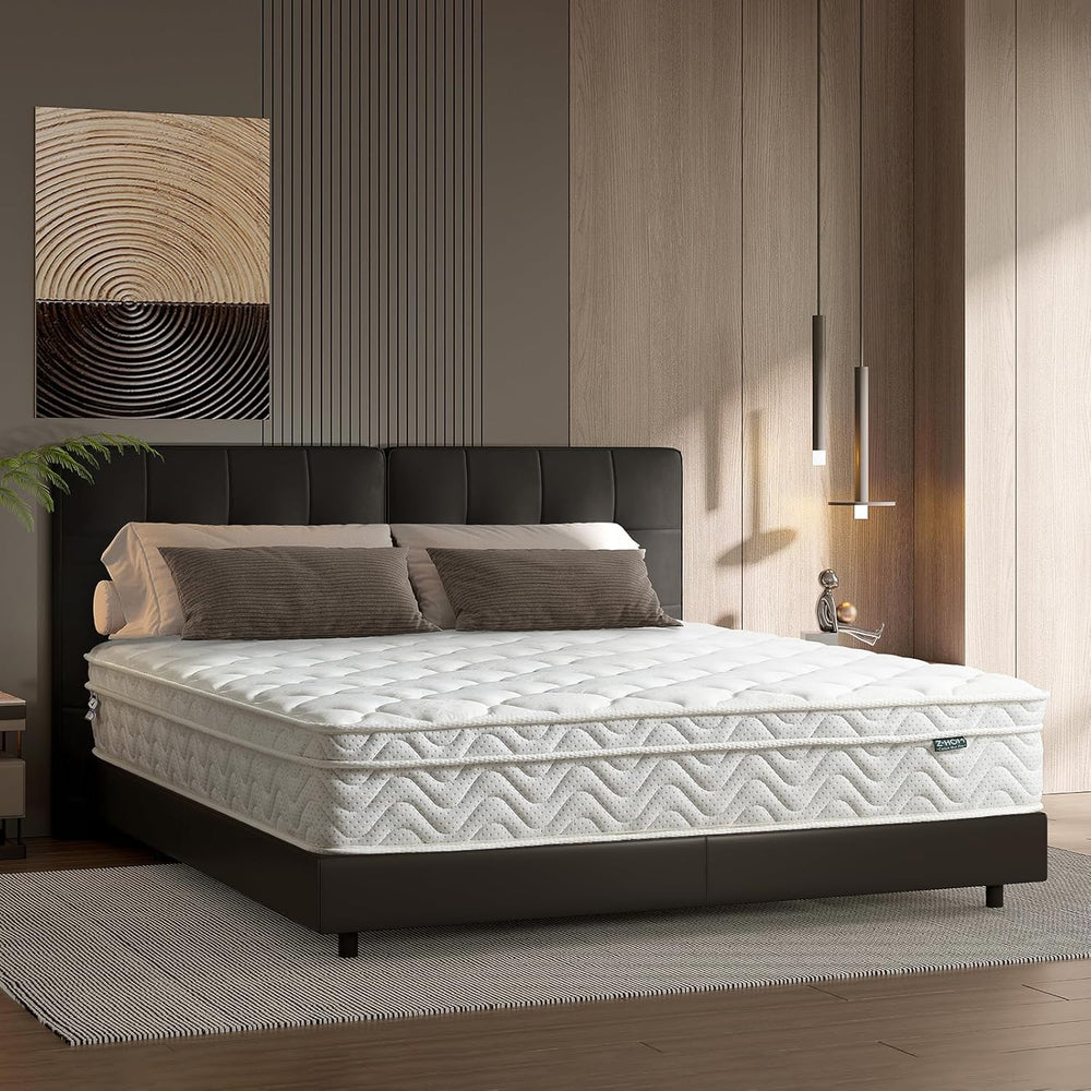 Mattress 10.2 Inch with Breathable Foam and Pocket