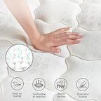 Mattress 10.2 Inch with Breathable Foam and Pocket