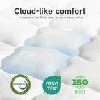 Mattress 10.2 Inch with Breathable Foam and Pocket