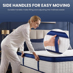Mattress 10 Inch Hybrid Memory Foam 7 Zone