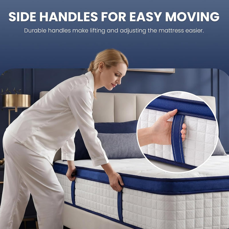 Mattress Hybrid Memory Foam 7 Zone