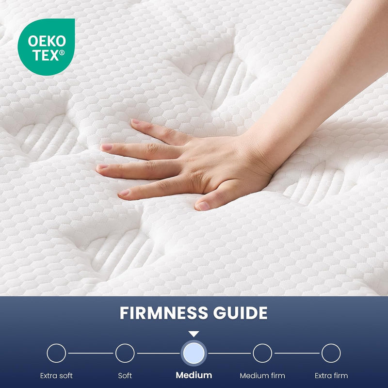 Mattress Hybrid Memory Foam 7 Zone