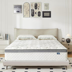 Mattress 10 Inch Hybrid with Breathable Memory Foam