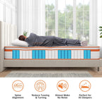Mattress 10 Inch Memory Foam 7 Zone Support