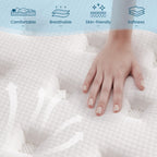 Mattress 10 Inch Memory Foam Hybrid with Breathable