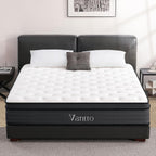 Mattress 10 Inch Memory Foam Hybrid with Breathable