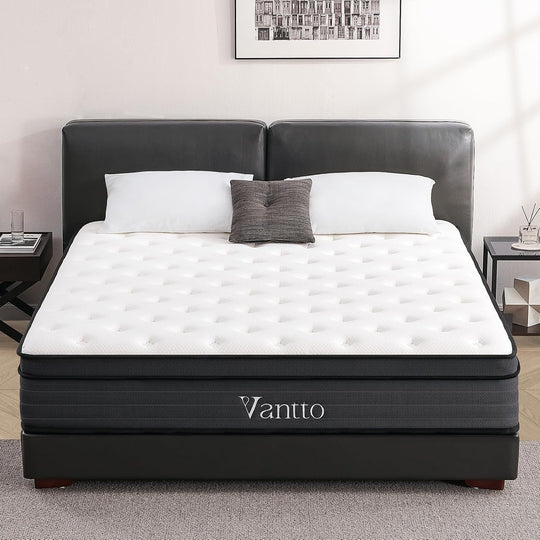 Mattress Memory Foam Hybrid with Breathable