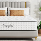 Mattress 10 Inch with Memory Foam 7 Zone