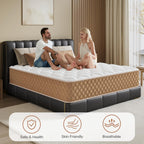 Mattress 10 Inch with Memory Foam 7 Zone