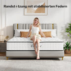 Mattress 10 Inch with Memory Foam 7 Zone